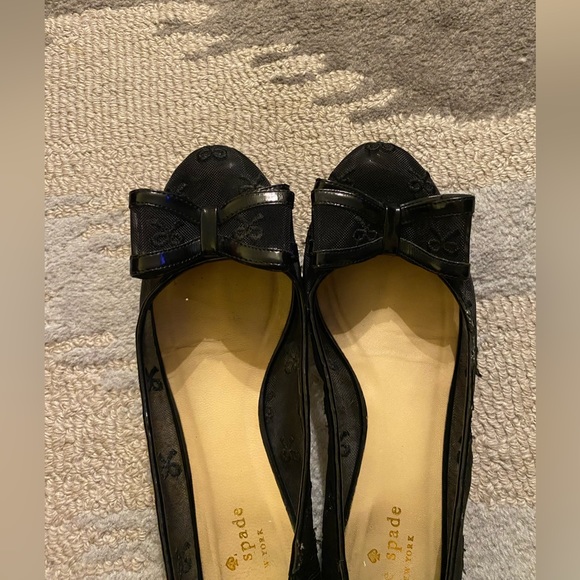 KATE SPADE Mesh Round-Toe Flats - Picture 2 of 8